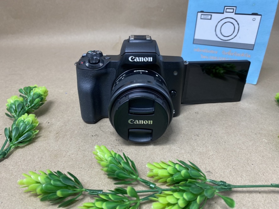 Canon M50 พร้อมเลนส์ 15-45 มี WIFI พร้อมใช้งาน